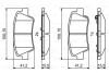 Тормозные колодки BOSCH 0986494768 (фото 7)