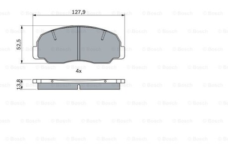 Автозапчасть BOSCH 0986494944