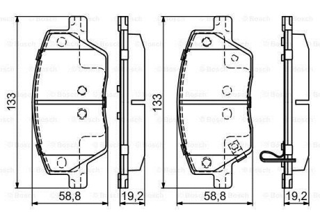 Автозапчасть BOSCH 0986495392