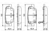 Гальмівні колодкиTYL.F-TIPO (356) BOSCH 0986495393 (фото 1)