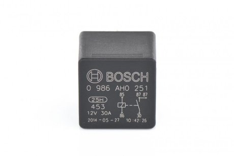 РЕЛЕ BOSCH 0986AH0251 (фото 1)