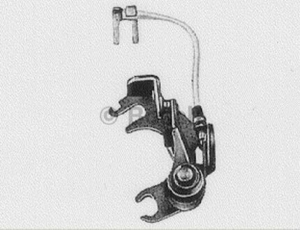 Контактная группа, распределитель зажигания BOSCH 1987231000