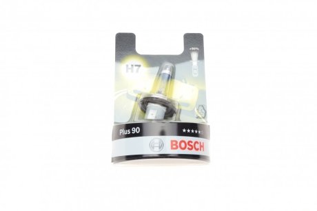 Автолампа (12 V 55 W H7 PLUS 90 блістер) BOSCH 1987301078