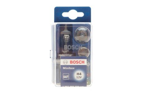 Лампа H4 MINIBOX 12V BOSCH 1987301101