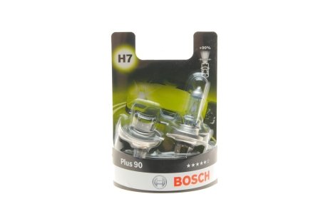 Автолампа 12V 55W H7 PLUS 90% BOSCH 1987301423 (фото 1)