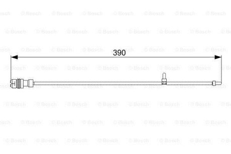 Датчик зносу гальмівних колодок BOSCH 1987473041