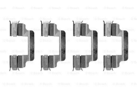 Гальмівні колодки (монтажний набір) BOSCH 1987474315