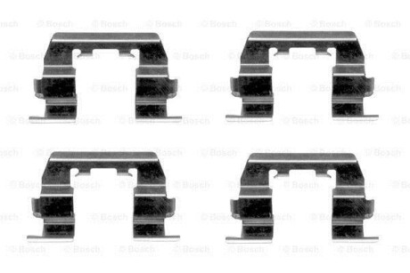Комплектующие, колодки дискового тормоза BOSCH 1987474326