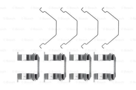 Гальмівні колодки (монтажний набір) BOSCH 1987474353
