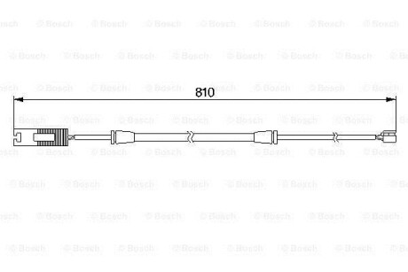 Датчик зносу гальмівних колодок BOSCH 1 987 474 957