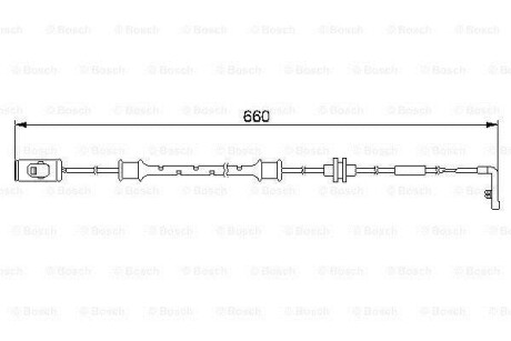 ДАТЧИК ИЗНОШЕНИЯ ДИСК.КОЛ.ЗАД BOSCH 1987474972