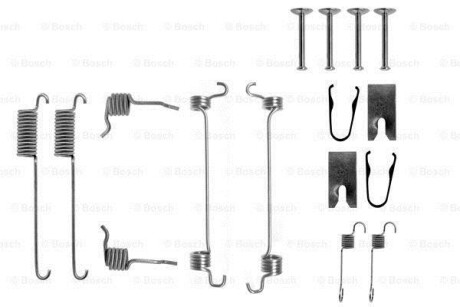 Комплектующие, тормозная колодка BOSCH 1987475221 (фото 1)