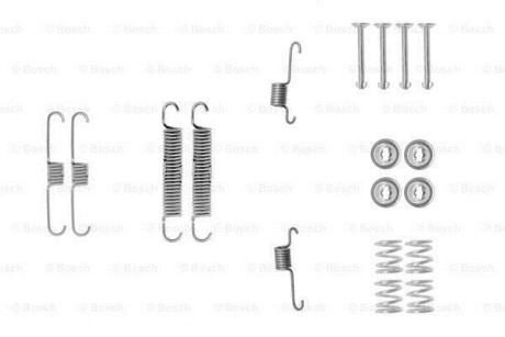 Комплектующие, тормозная колодка BOSCH 1987475328