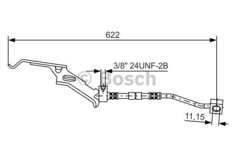 Тормозной шланг BOSCH 1987476085