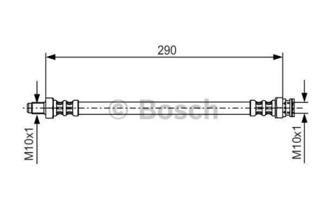 Тормозной шланг BOSCH 1987476688