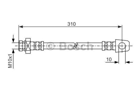 Тормозной шланг BOSCH 1987476957