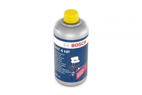 Тормозная жидкость (DOT 4) HP, 0.5л BOSCH 1987479112