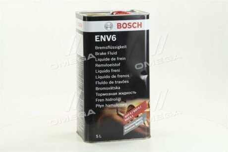 ТОРМОЗНАЯ ЖИДКОСТЬ ENV6 5.0 L BOSCH 1987479208