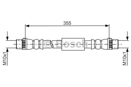 Шлангопровод BOSCH 1987481665