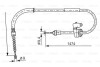 Трос, стояночная тормозная система BOSCH 1987482229 (фото 1)