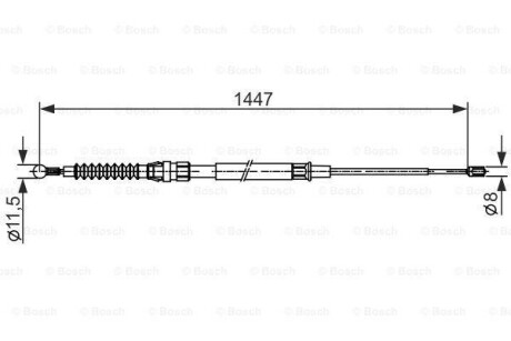 BOSCH 1987482445 (фото 1)