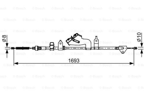 Автозапчасть BOSCH 1987482657