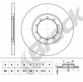 Автозапчасть BRECK BR066SA100