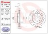 Диск гальмівний вентильований, перфорований BREMBO 0955091X (фото 1)