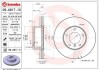 Тормозной диск BREMBO 09A91711 (фото 1)