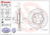 Brake disk BREMBO 09B2701X (фото 1)