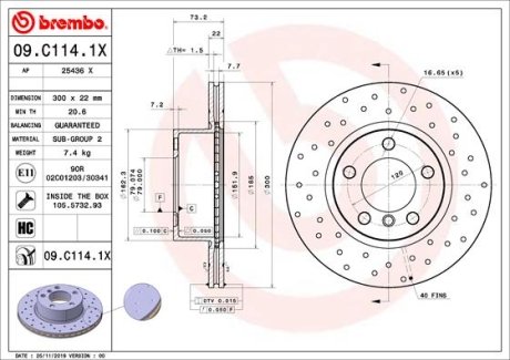 BREMBO 09C1141X