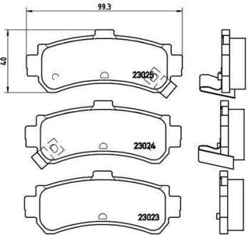 BREMBO 23023