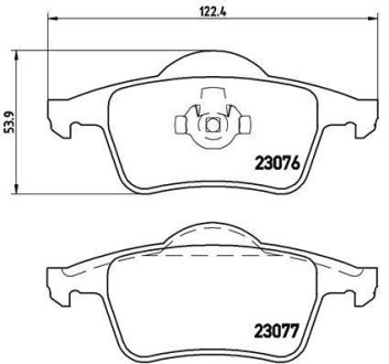 POMPA HAMULCOWA FIAT 500 01/57-01/76 / FIAT 500 ESTATE 05/50-12/66 STAL SR. 19,05MM SZT BREMBO 23077