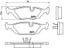 Гальмівні колодки, дискове гальмо (набір) BREMBO P06009 (фото 1)