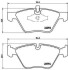 Колодки гальмівні дискові (комплект 4 шт) BREMBO P06040 (фото 1)