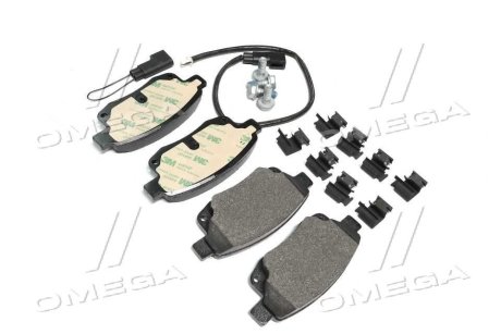 Комплект гальмівних колодок з 4 шт. дисків BREMBO P24066