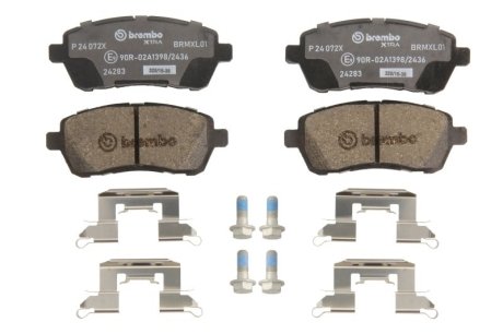 Гальмівні колодки, тюнінг BREMBO P24072X