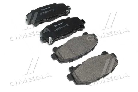 Колодка гальм. диск. HONDA ACCORD передн. BREMBO P28043