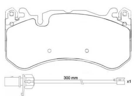 Гальмівні колодки дискові BREMBO P 50 127