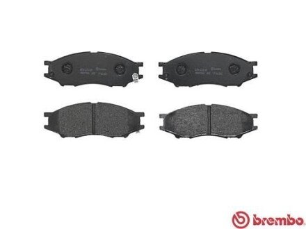 Комплект тормозных колодок из 4 шт. дисков BREMBO P 56 083