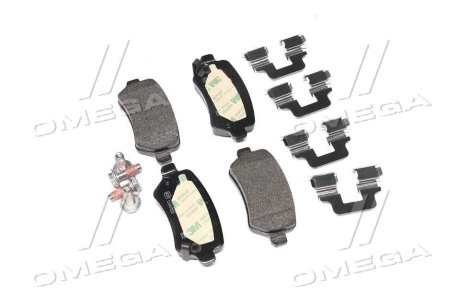 Комплект тормозных колодок из 4 шт. дисков BREMBO P59038