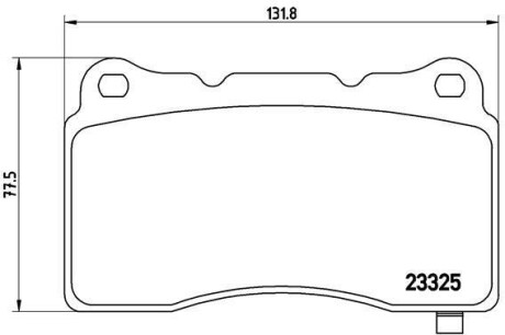 Гальмівні колодки дискові BREMBO P 59 079 (фото 1)