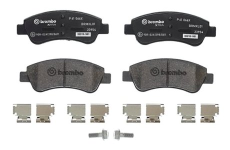 Гальмівні колодки, тюнінг BREMBO P61066X