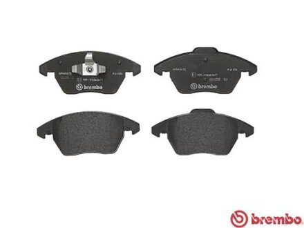 Комплект тормозных колодок из 4 шт. дисков BREMBO P61076