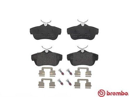 Гальмівні колодки дискові BREMBO P61095