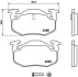 Гальмівні колодки, дискове гальмо (набір) BREMBO P68018 (фото 1)