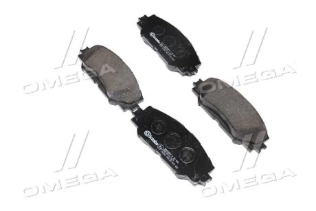 Комплект тормозных колодок из 4 шт. дисков BREMBO P83082