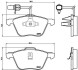 Гальмівні колодки, дискове гальмо (набір) BREMBO P85061 (фото 1)