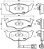 Комплект тормозных колодок, дисковый механизм BREMBO P85071 (фото 1)