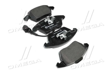 Комплект тормозных колодок из 4 шт. дисков BREMBO P85075 (фото 1)